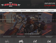 Tablet Screenshot of motosauclair.com